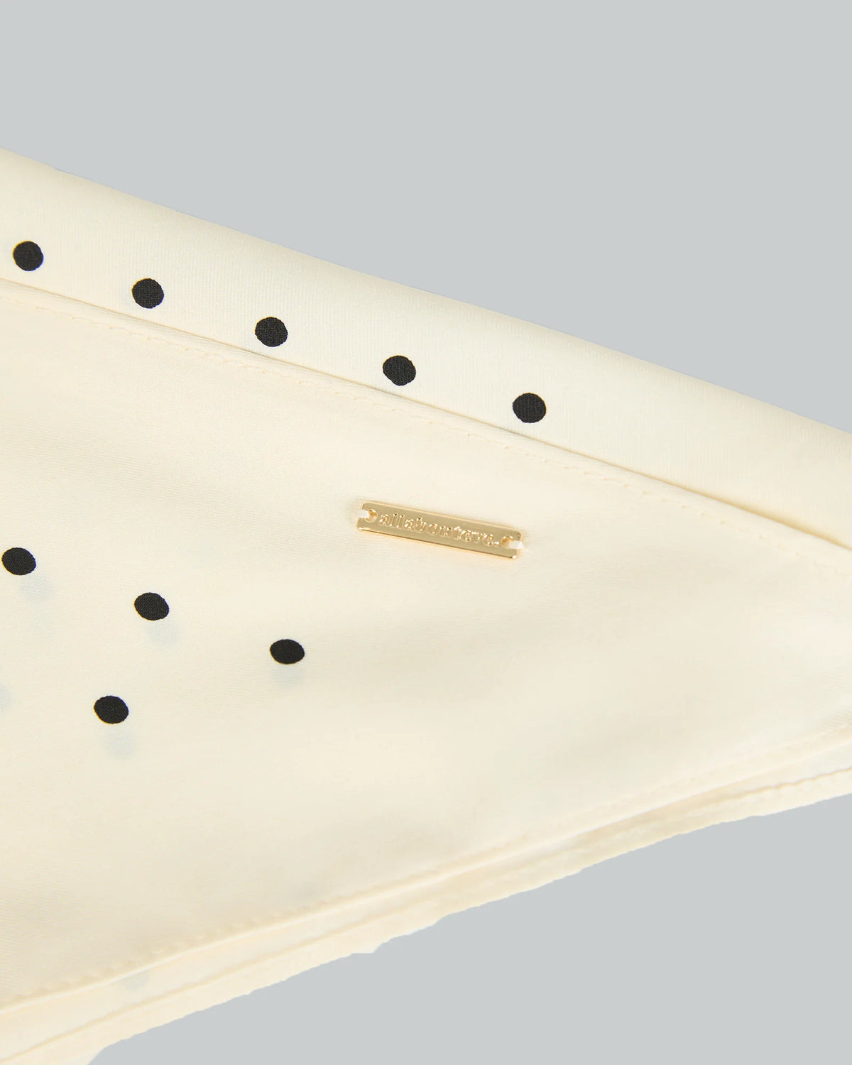 Raya Dot Scarf - Vintage White