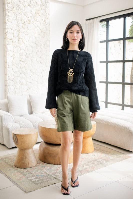 Eltham Shorts - Olive