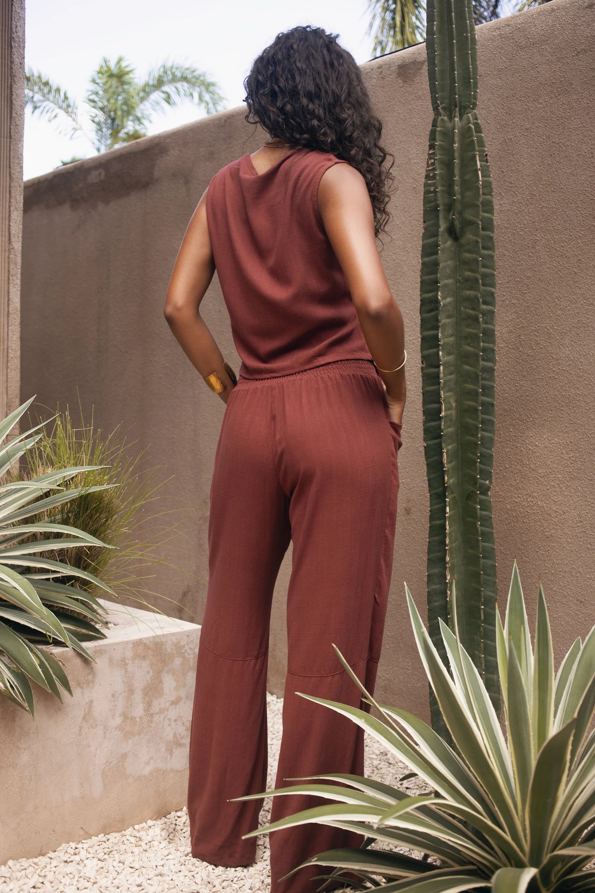 Ondine Pants - Rafflesia