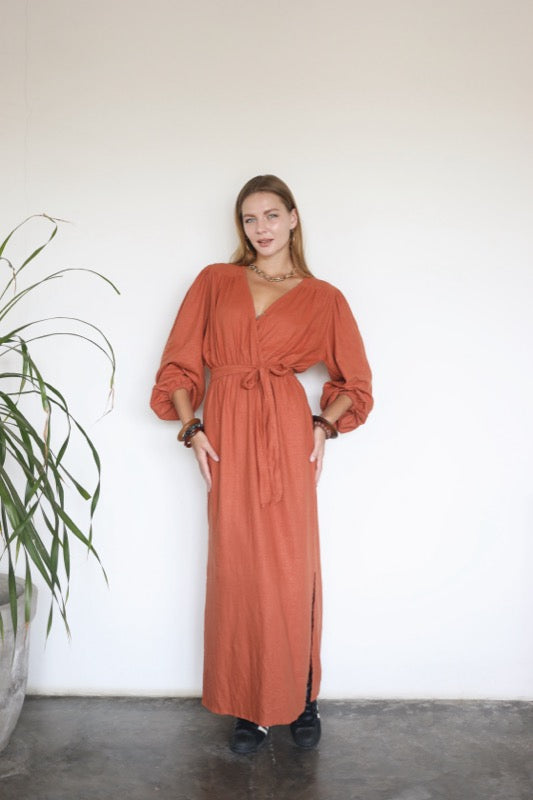 Karrina Dress L/S - Jasper Linen