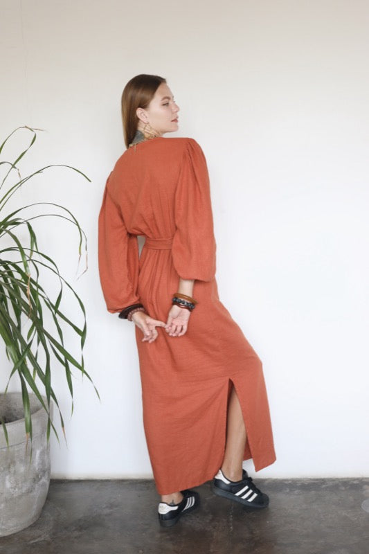Karrina Dress L/S - Jasper Linen