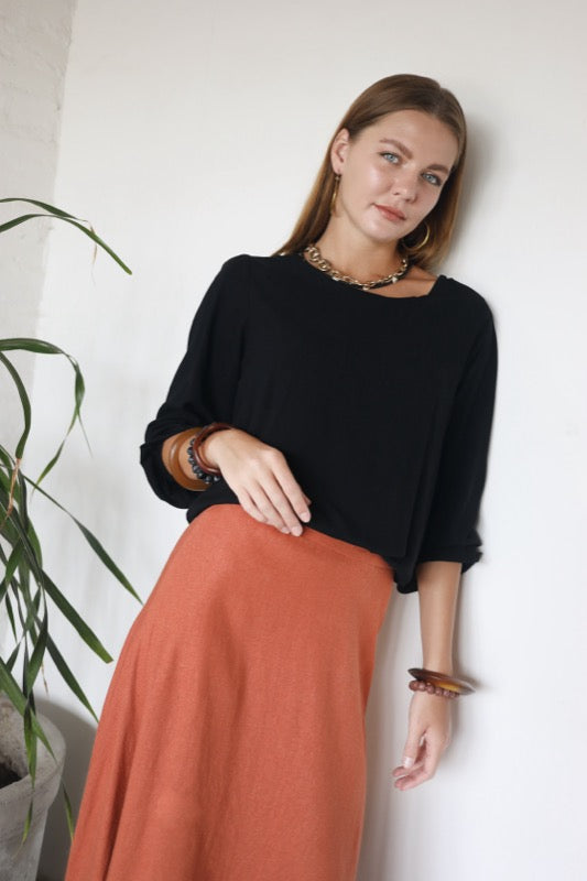 Mira Skirt - Jasper Linen