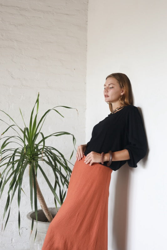 Mira Skirt - Jasper Linen