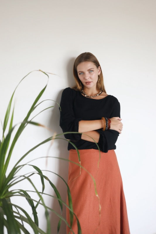 Mira Skirt - Jasper Linen