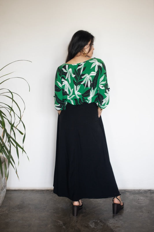 Akila Maxi Skirt - Black