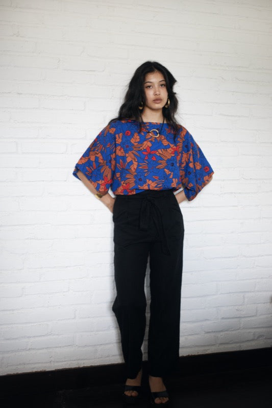Anderson Pants - Black Linen