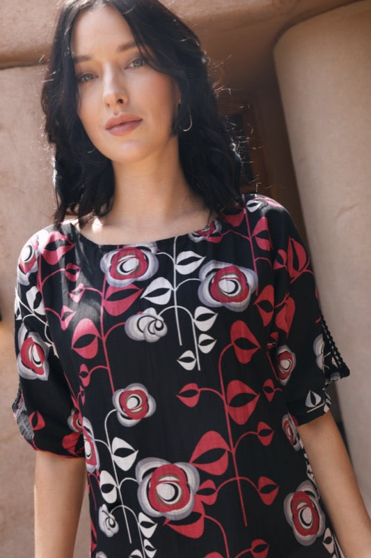 Kate Dress - Silk Tulips