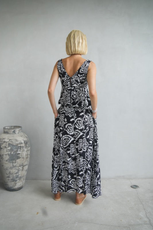 Akila Skirt - Large Flower