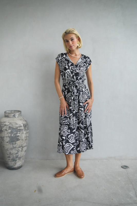 Deena Dress - Large Floral