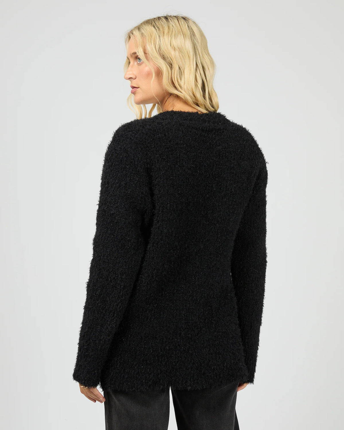 Blume Oversized Cardigan - Black