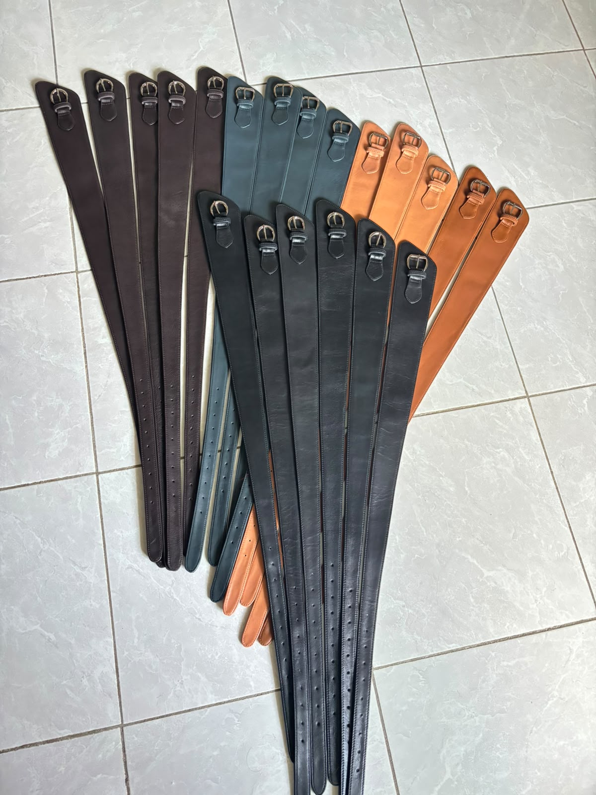 Issy Belt - Navy, Camel , Black, Biscuit, Chocolate