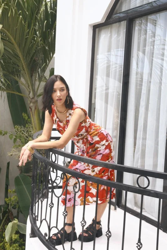 Sally Dress - Watercolour Bliss