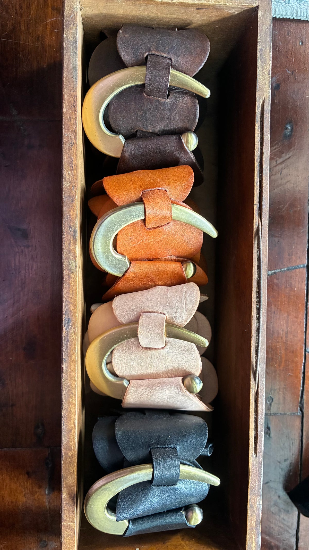 88 Leather Belt - Almond / Chocolate / Tan / Black