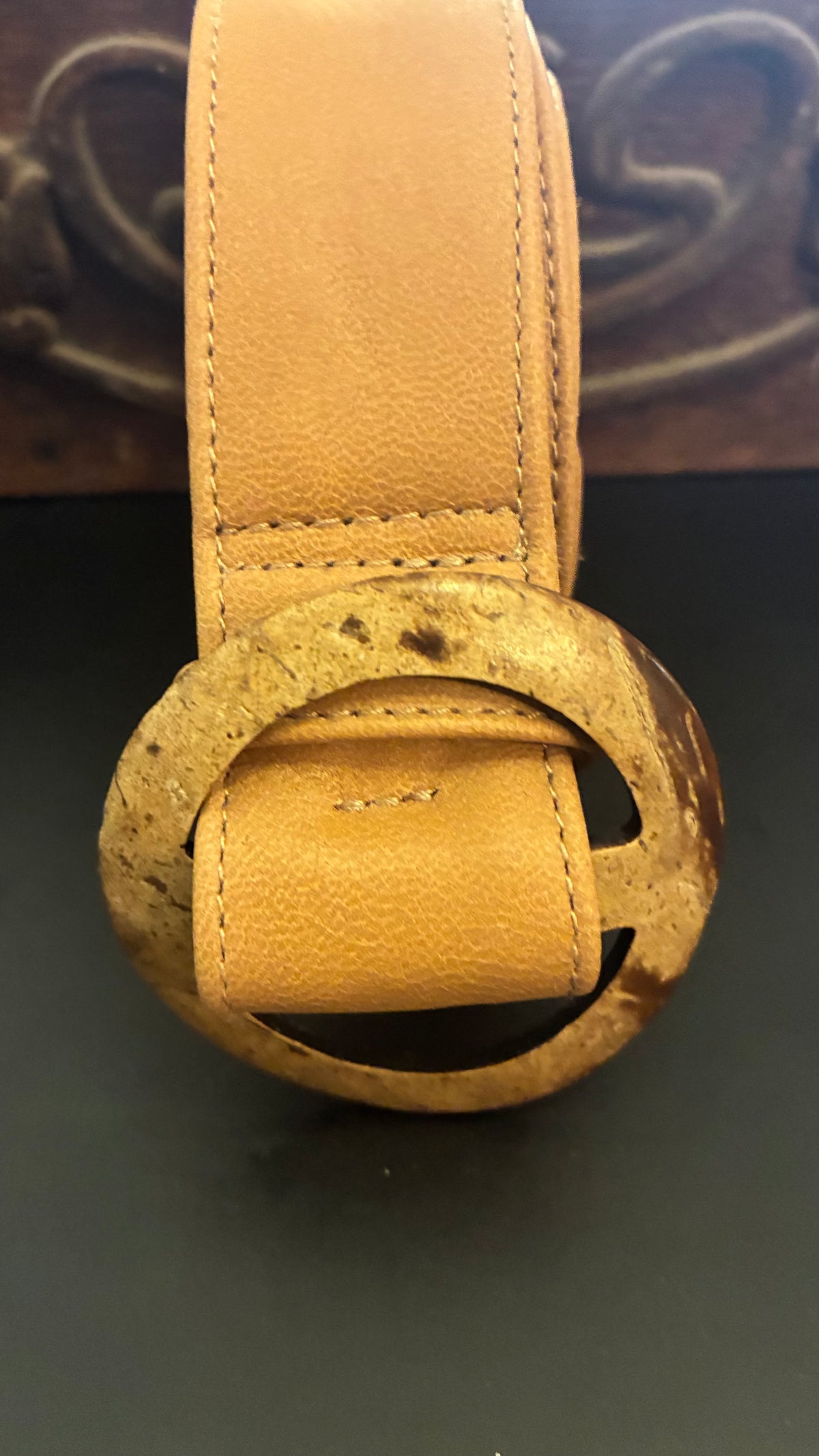 Megan Leather Belt - Almond /Vintage Tan / Black / Tan / Biscuit / Green / Navy / Cream / Caramel / Chocolate