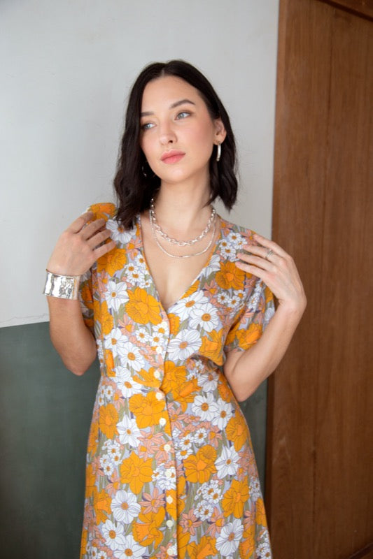 Edith Dress - Daffodils