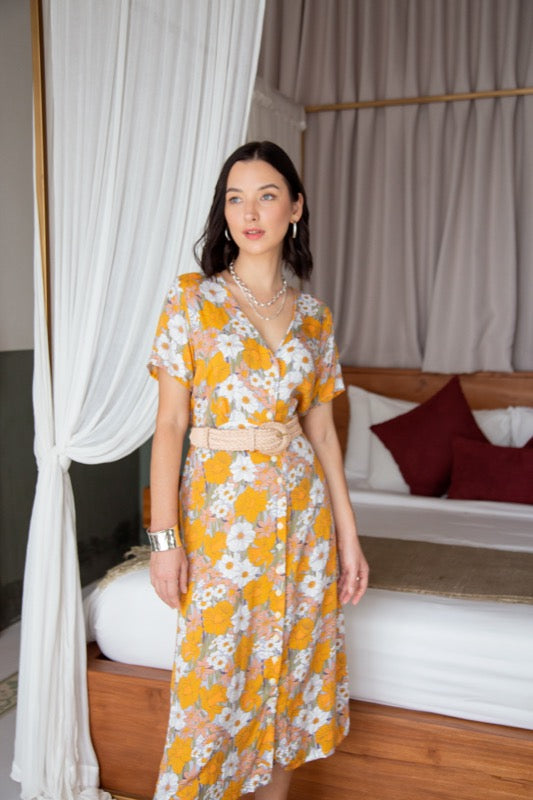 Edith Dress - Daffodils
