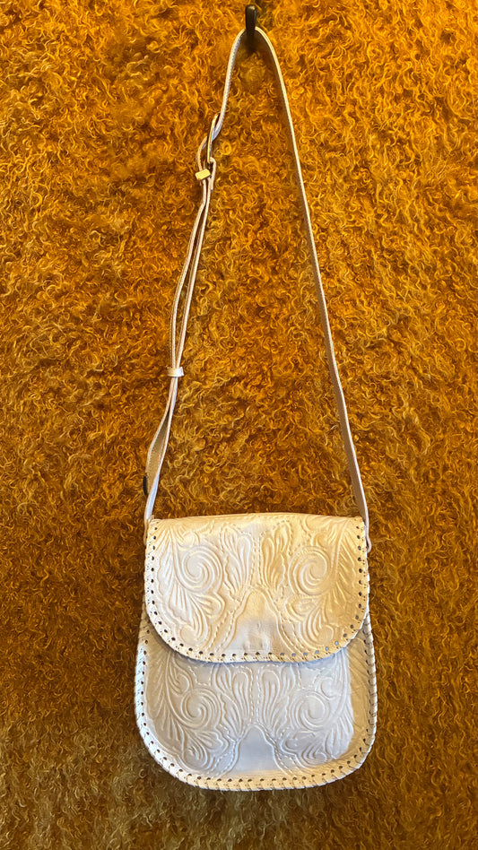 Sabrina Crossbody Bag - White