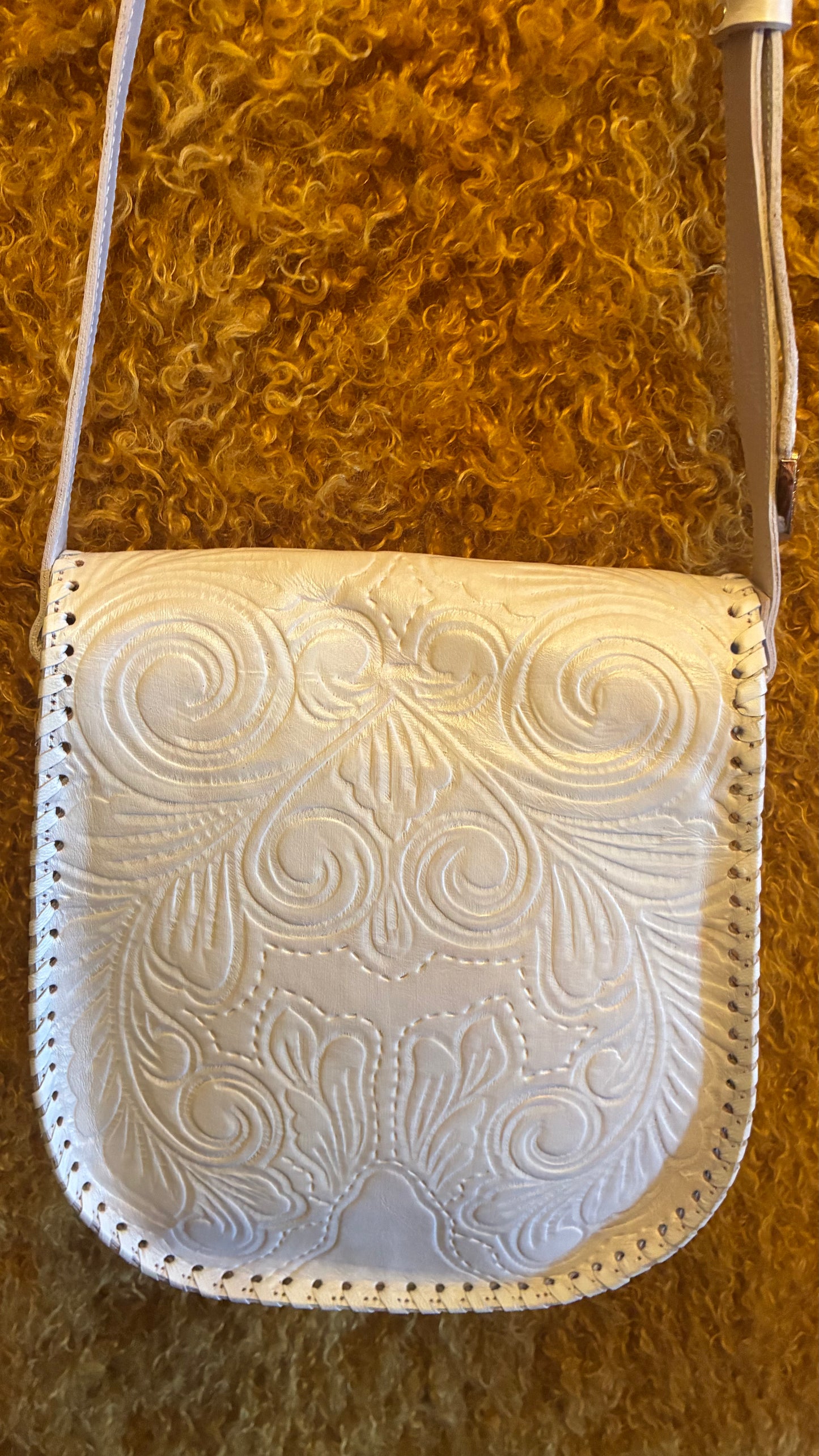 Sabrina Crossbody Bag - White
