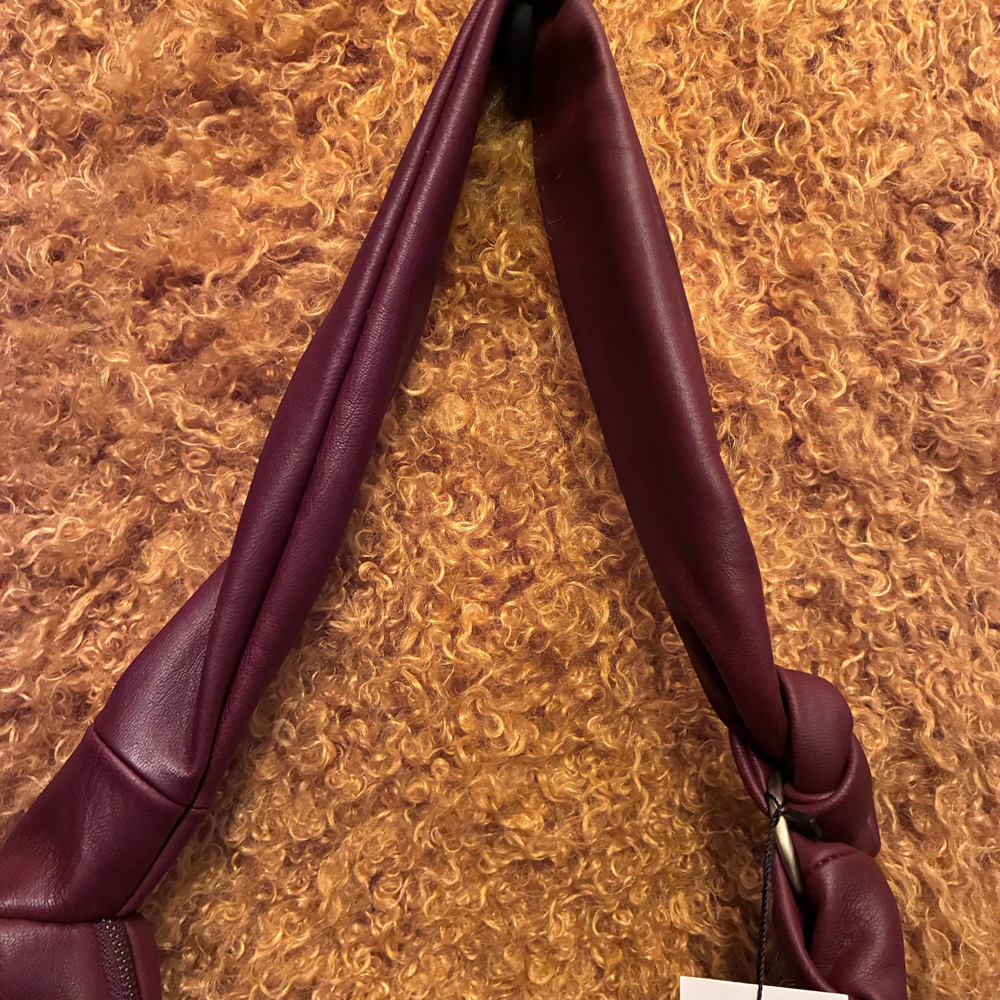 Richa Leather Sling Bag - Maroon