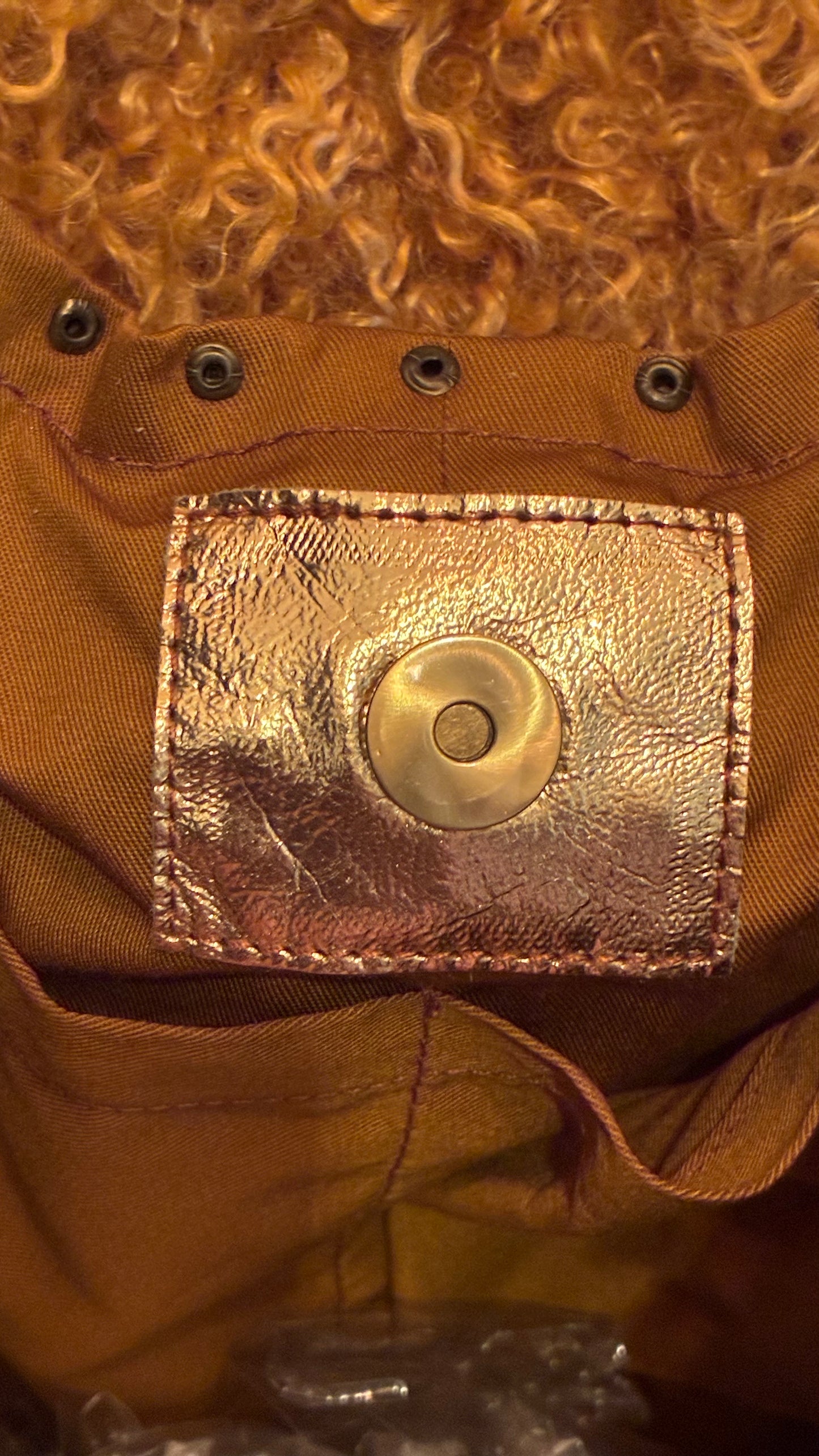 Cindy Bag - Gold Leather