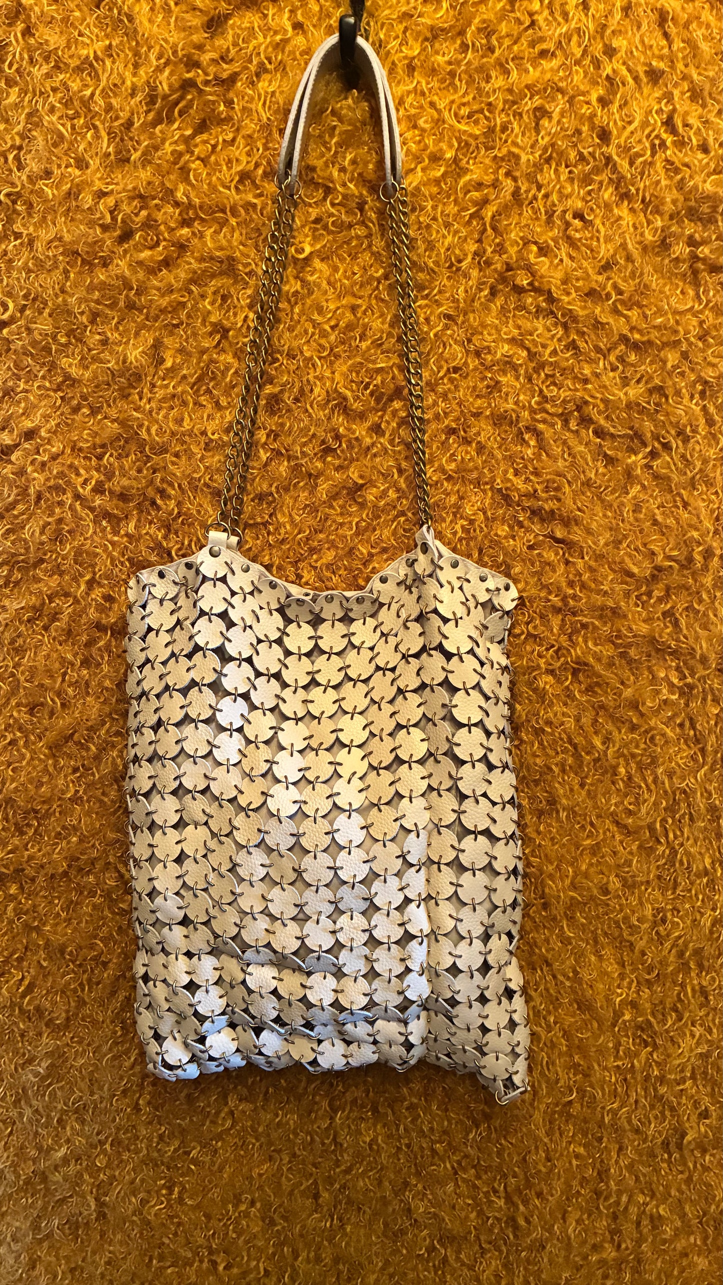 Cindy Bag - Cream Leather