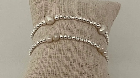 Pearl Bracelet - Sterling Silver