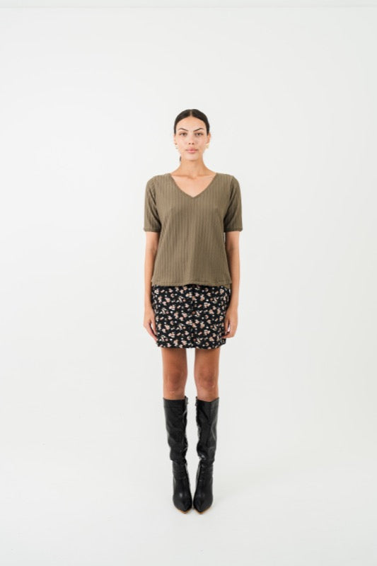 Estelle Skirt - Flowers Of Apricot