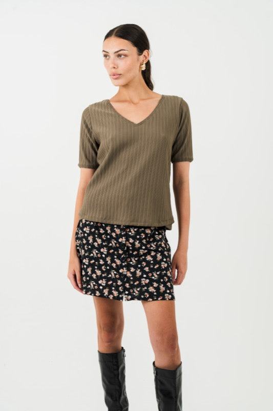 Estelle Skirt - Flowers Of Apricot