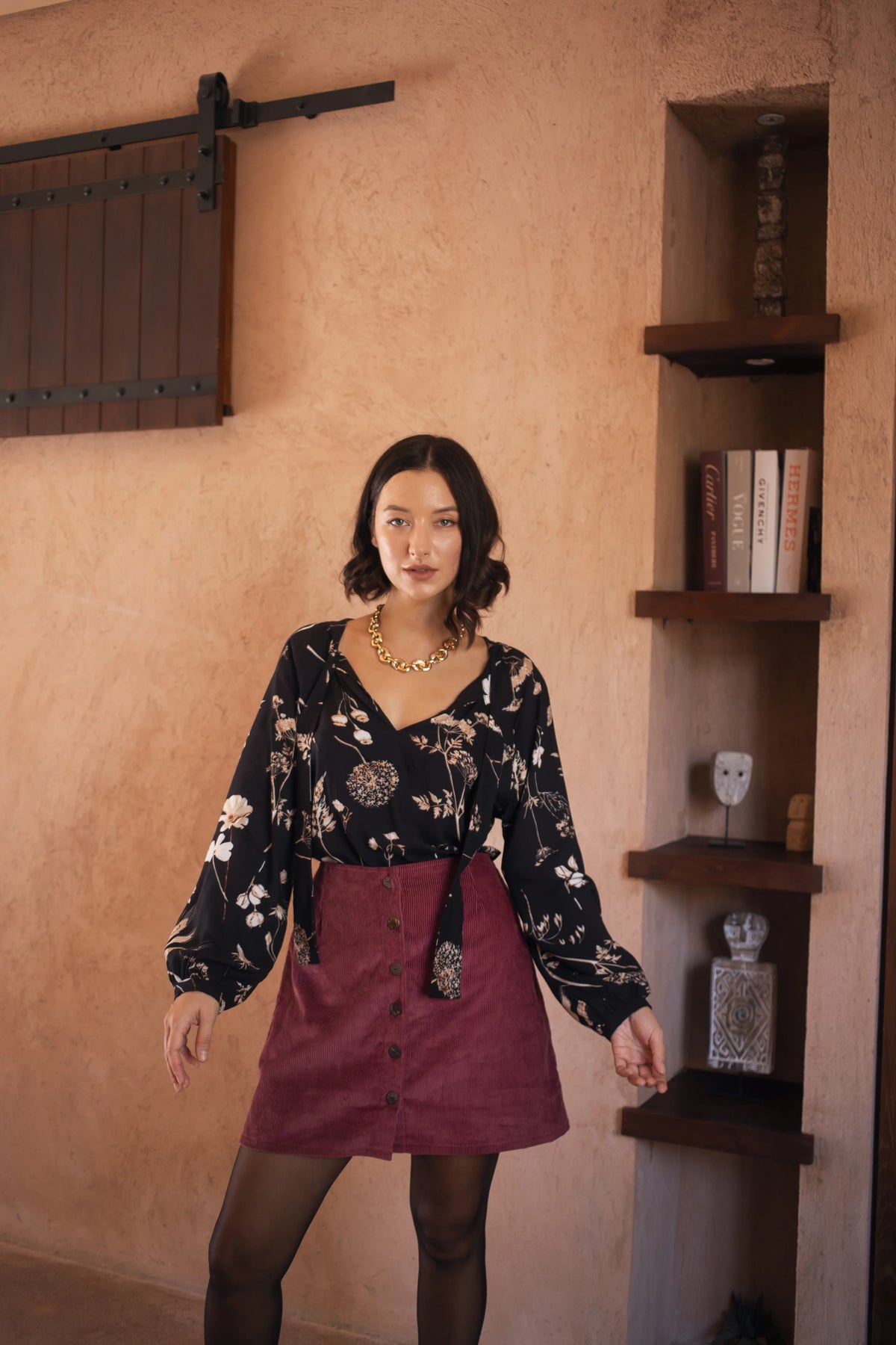 Leandra Blouse - Country Flowers